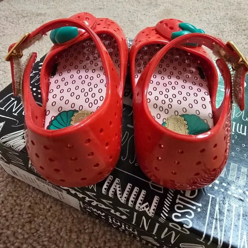Mini Melissa Toddler Girls Jelly Shoes Size 6